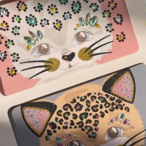 Kitty Face Jewels - Multi - Konges Slojd