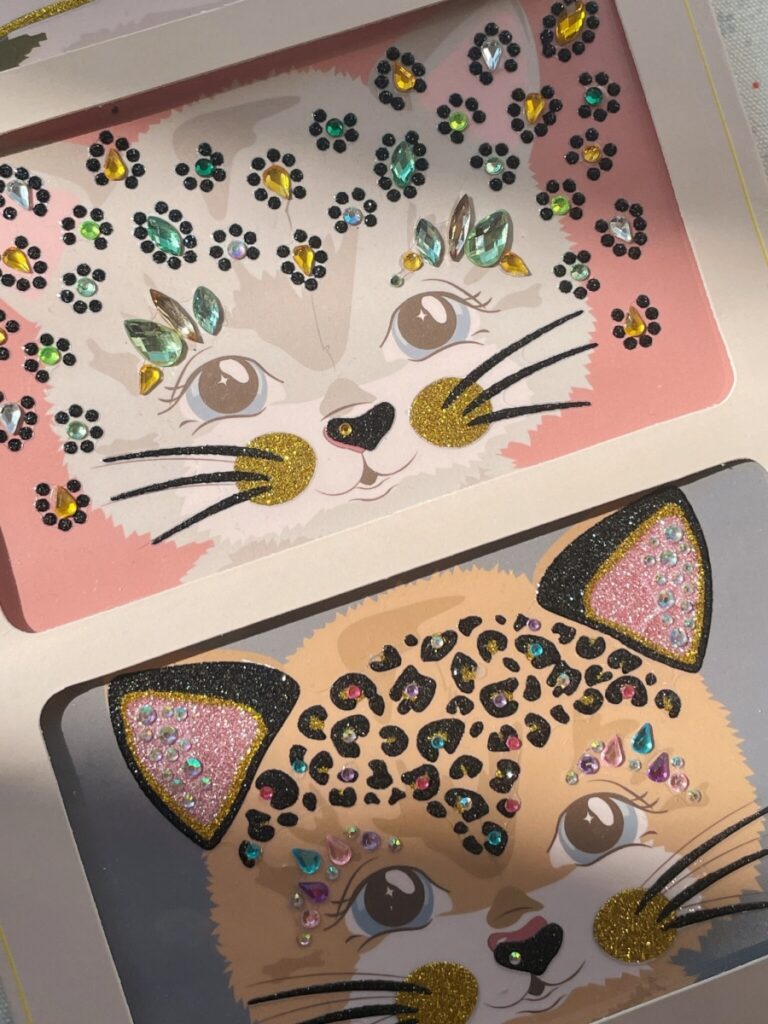 Kitty Face Jewels - Multi - Konges Slojd