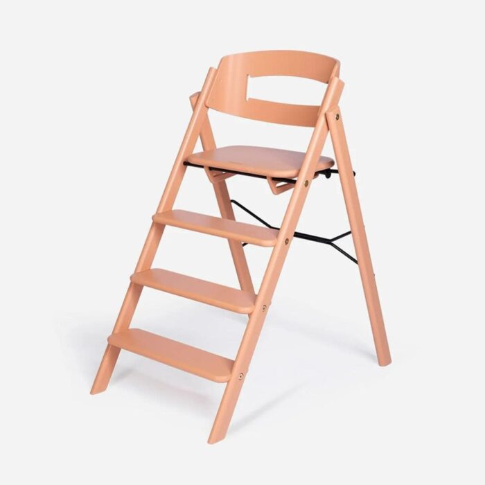 Klapp Foldable High Chair - Pale Coral Beuk - KAOS Klapp Foldable High Chair - Pale Coral Beuk - KAOS