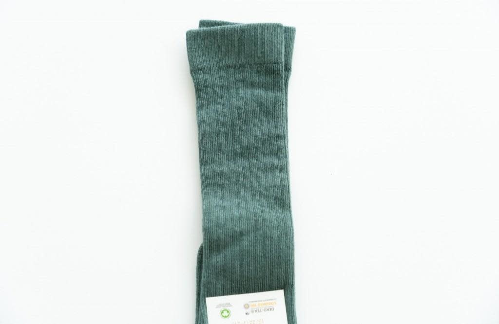 Kniekousen Organic Cotton - Fern - Grech & Co Kniekousen Organic Cotton - Fern - Grech & Co