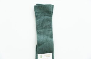 Kniekousen Organic Cotton - Fern - Grech & Co Kniekousen Organic Cotton - Fern - Grech & Co