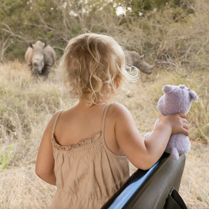 Knuffel Nijlpaard - Safari Friends - Little Dutch