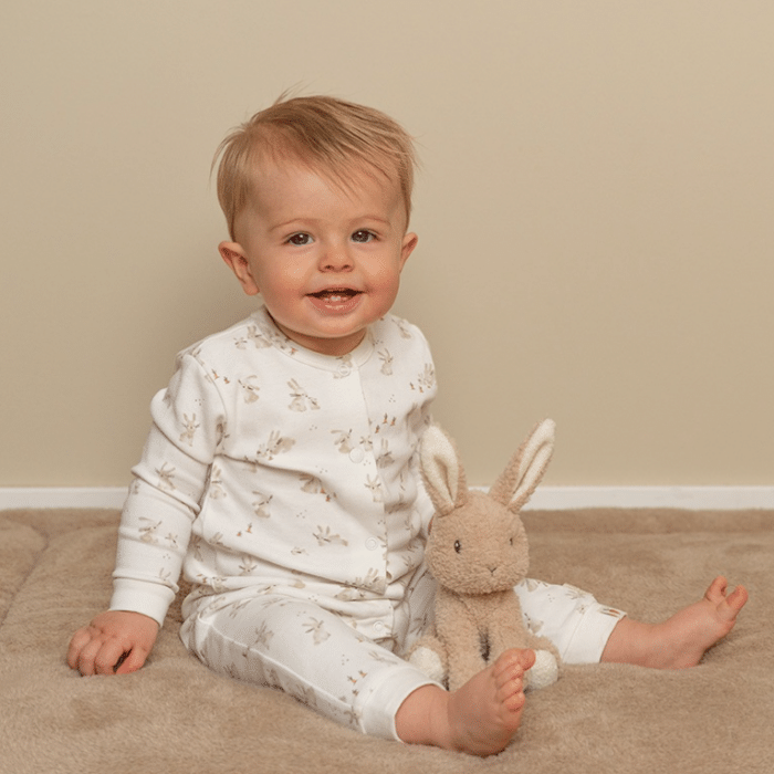 Knuffel konijn - Baby bunny 15cm - Little Dutch