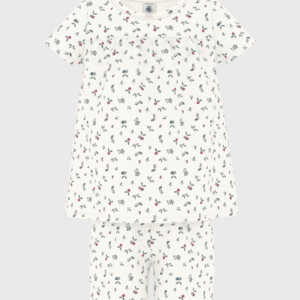 Korte Katoenen Pyjama - Fleur - Petit Bateau