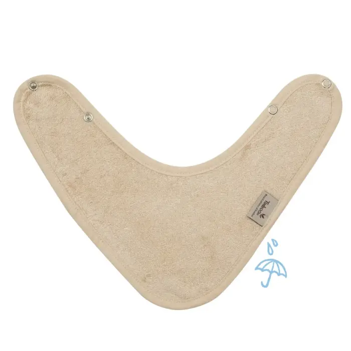Kwijlslabbetje (waterdicht) - Frosted Almond - Timboo