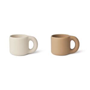 Kylie Cup - 2p - Sandy/Oat - Liewood