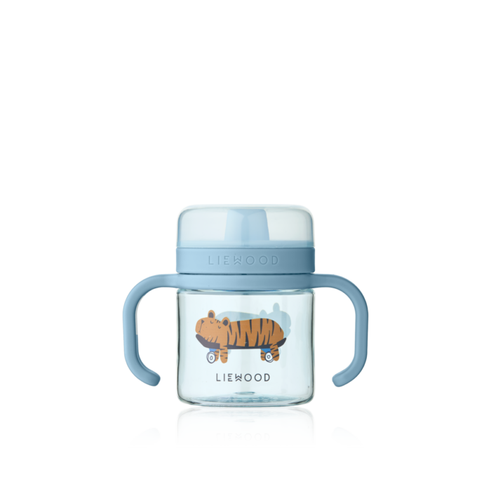 Kylo Tritan Sippy Cup 280ml - Fun / Beach blue - Liewood