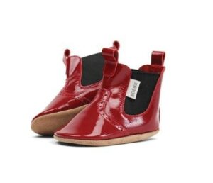 Laarsje Soft Soles - Glossy Red - Bobux