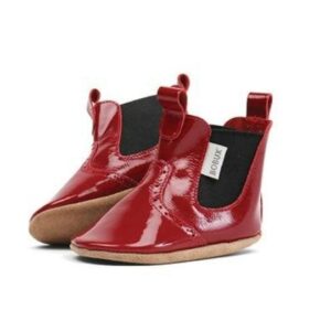 Laarsje Soft Soles - Glossy Red - Bobux