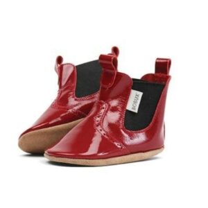 Laarsje Soft Soles - Glossy Red - Bobux