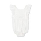 Lacey Romper - Optic White - Konges Slojd