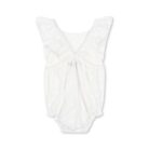 Lacey Romper - Optic White - Konges Slojd