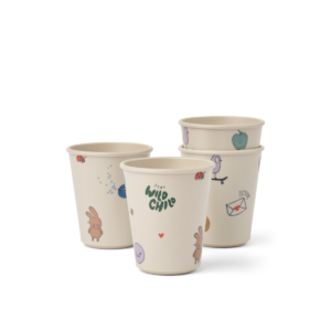 Lana Cup 4-Pack - Tamtam / Sandy - Liewood
