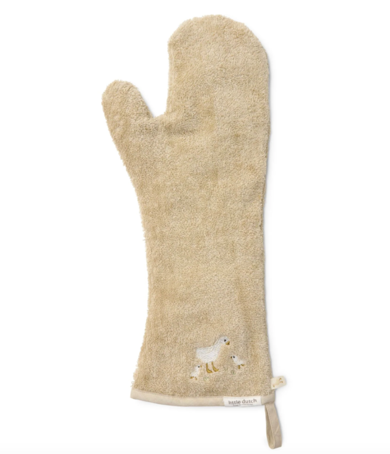 Lange washand - Beige - Newborn Goose - Little Dutch