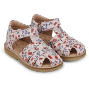 Lapinou Strap Sandal Print - Poppy - Konges Slojd