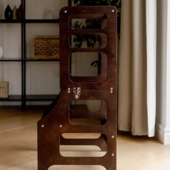 Leertoren/Bureau Opvouwbaar - Espresso Brown - Duck Woodworks