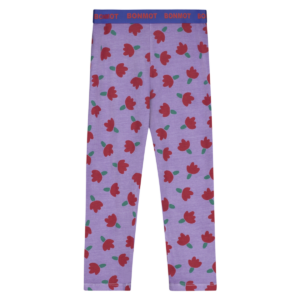 Legging Allover Flowers - Mallow - Bonmot