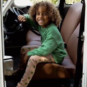 Legging James - Dot print brown - Ammehoela Legging James - Dot print brown - Ammehoela