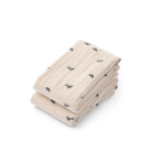 Lewis Muslin Cloth 2-Pack - Mini whale / Sandy - Liewood