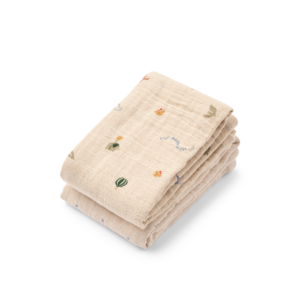 Lewis Muslin Cloth 2-Pack - Star / Flying Mix - Liewood