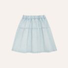 Light Blue Denim Skirt - Light Blue - The Campamento