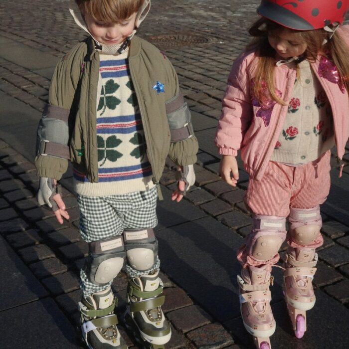 Light Up Roller Skates - Cherry Blush - Konges Slojd