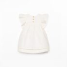 Linen Dress - White - Play Up