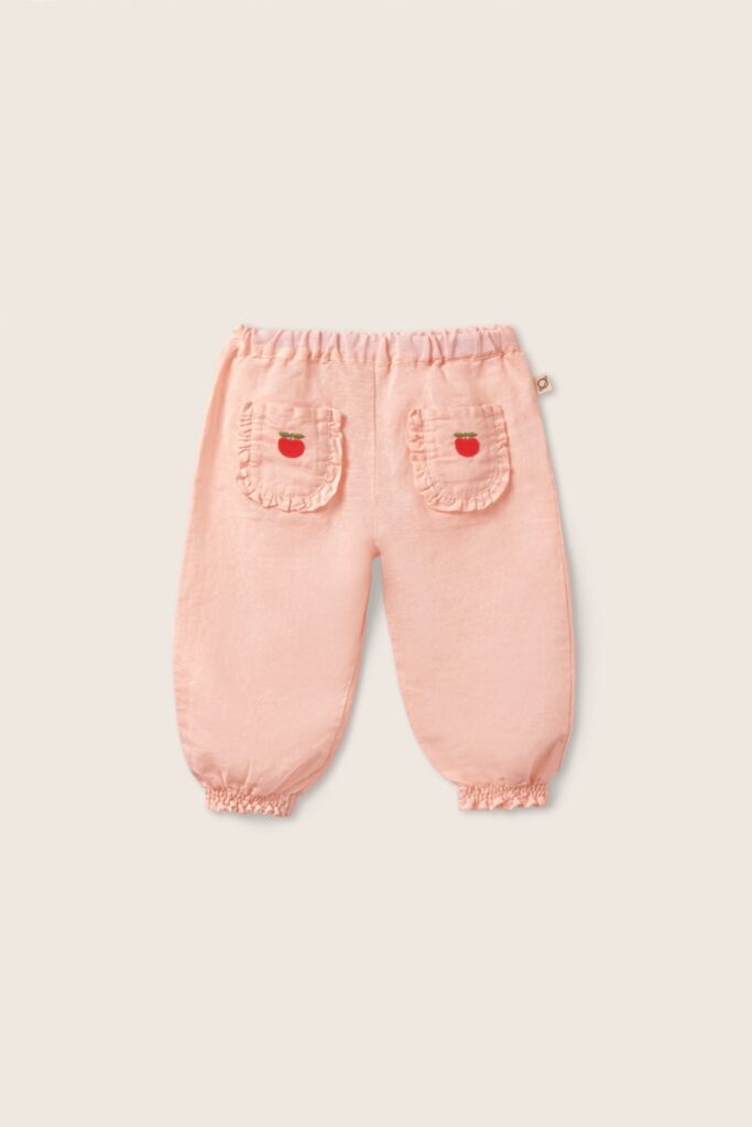 Linen Pants Cami - Cloud Pink - My Little Cozmo Linen Pants Cami - Cloud Pink - My Little Cozmo