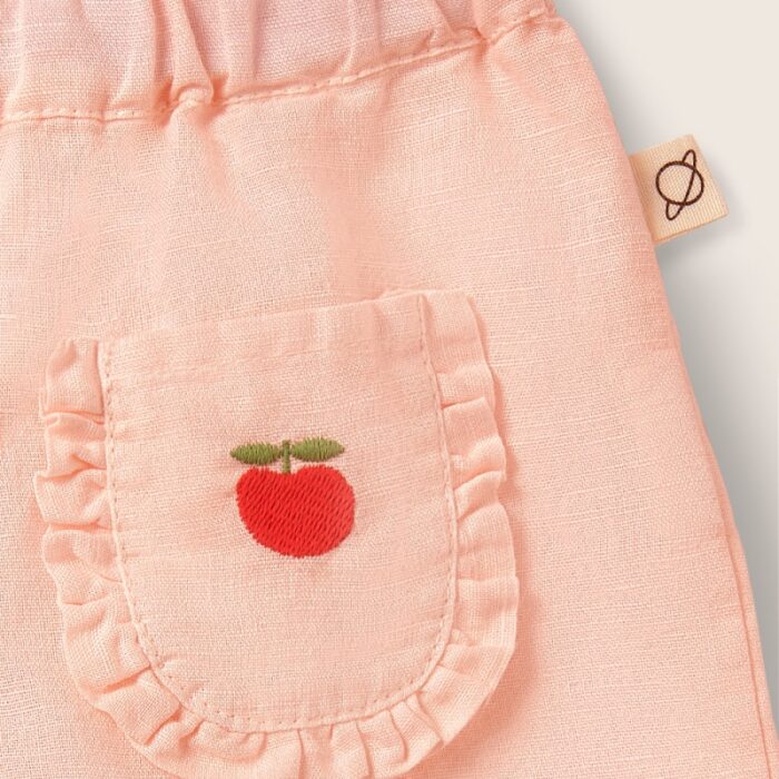 Linen Pants Cami - Cloud Pink - My Little Cozmo Linen Pants Cami - Cloud Pink - My Little Cozmo