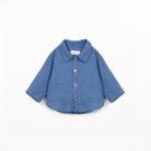 Linen Shirt - Ocean Blue - Play Up
