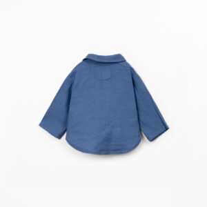 Linen Shirt - Ocean Blue - Play Up