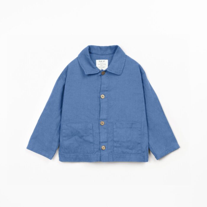 Linen Shirt - Ocean Blue - Play Up Junior Linen Shirt - Ocean Blue - Play Up Junior