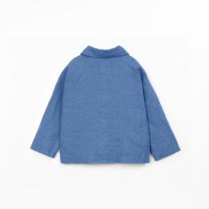 Linen Shirt - Ocean Blue - Play Up Junior Linen Shirt - Ocean Blue - Play Up Junior