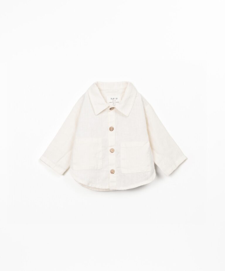 Linen Shirt - White - Play Up