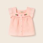 Linen Shirt Vivi - Cloud Pink - My Little Cozmo