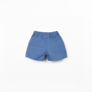 Linen Shorts - Ocean Blue - Play Up Linen Shorts - Ocean Blue - Play Up