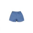 Linen Shorts - Ocean Blue - Play Up Junior