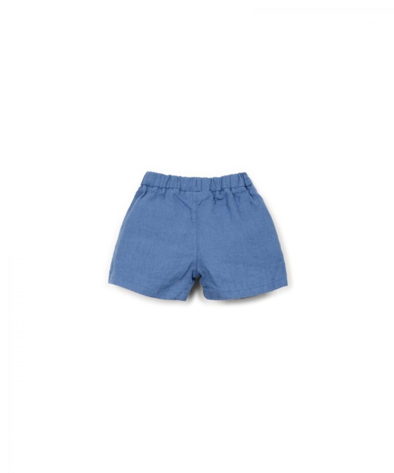 Linen Shorts - Ocean Blue - Play Up Junior Linen Shorts - Ocean Blue - Play Up Junior