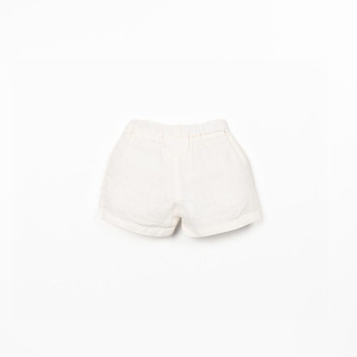Linen Shorts - White - Play Up Linen Shorts - White - Play Up