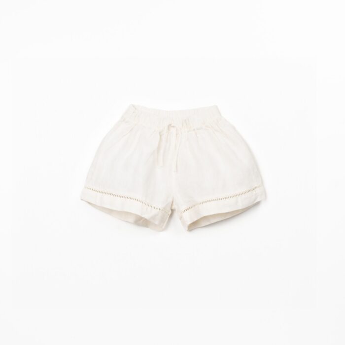 Linen Shorts - White - Play Up Junior Linen Shorts - White - Play Up Junior