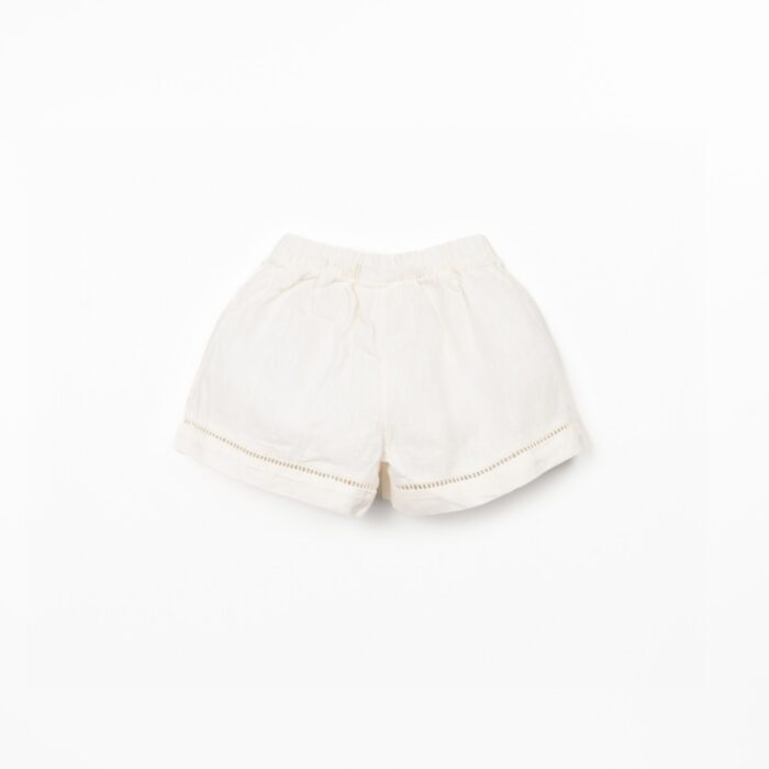 Linen Shorts - White - Play Up Junior Linen Shorts - White - Play Up Junior