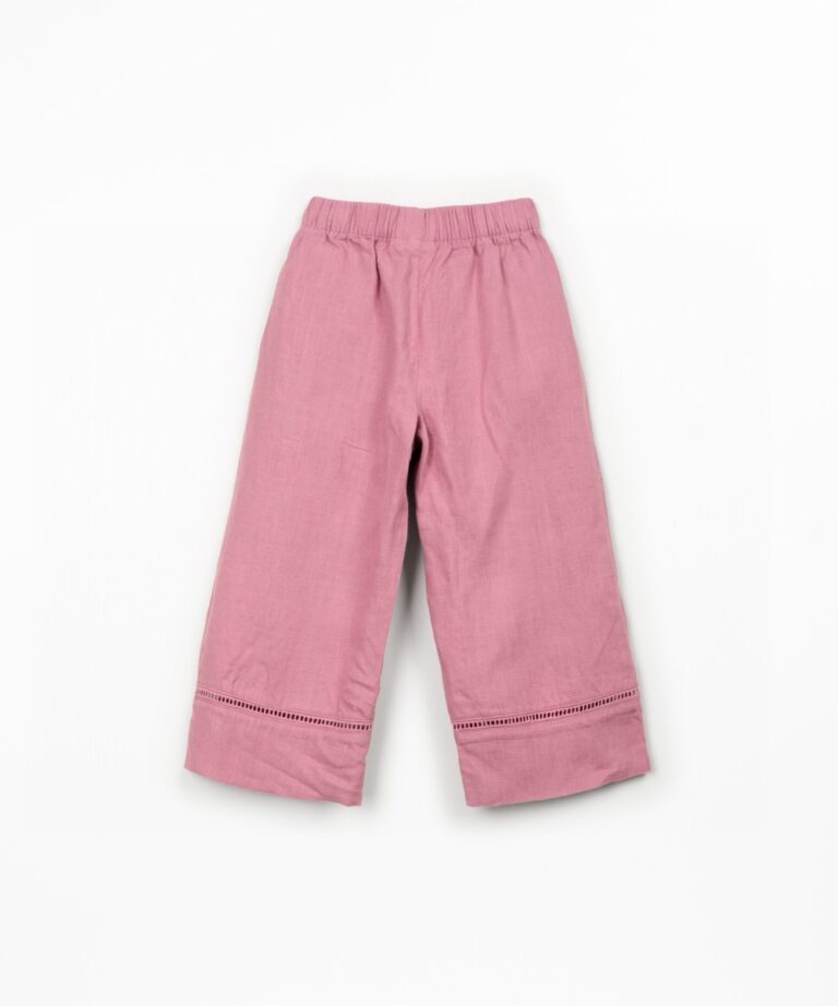 Linen Trousers - Dusty Rose - Play Up Junior Linen Trousers - Dusty Rose - Play Up Junior