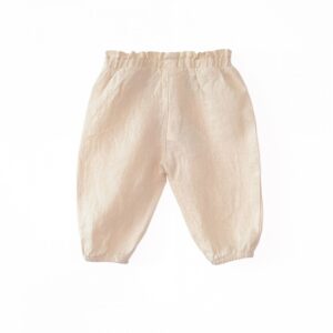 Linen Trousers - Ecru - Play Up Linen Trousers - Ecru - Play Up