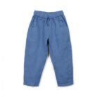 Linen Trousers - Ocean Blue - Play Up Junior