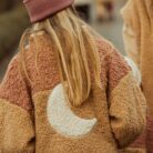 Little Teddy Moon Jacket - Cranberry - Elle & Rapha