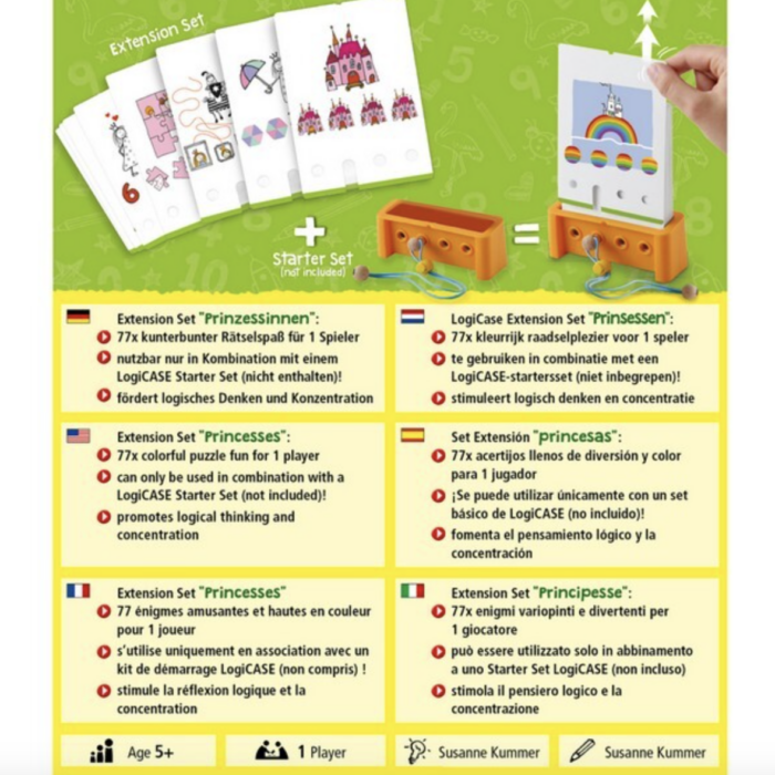 Logicase 5+ Uitbreidingsset Prinsessen - Haba