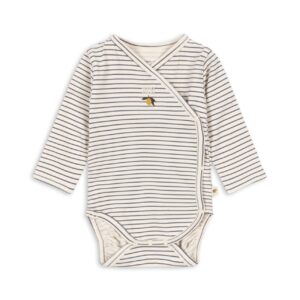 Longsleeve Newborn Body - Stripe Como - Konges Slojd