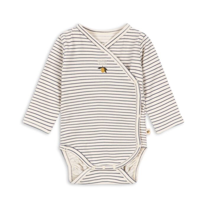 Longsleeve Newborn Body - Stripe Como - Konges Slojd Longsleeve Newborn Body - Stripe Como - Konges Slojd