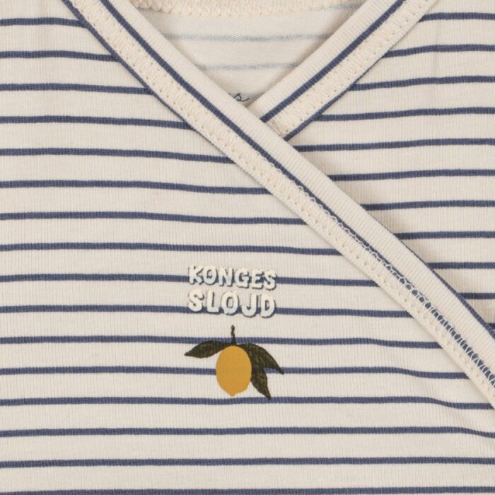 Longsleeve Newborn Body - Stripe Como - Konges Slojd Longsleeve Newborn Body - Stripe Como - Konges Slojd