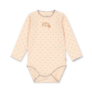 Longsleeve Newborn Body - Teddy Coeur - Konges Slojd